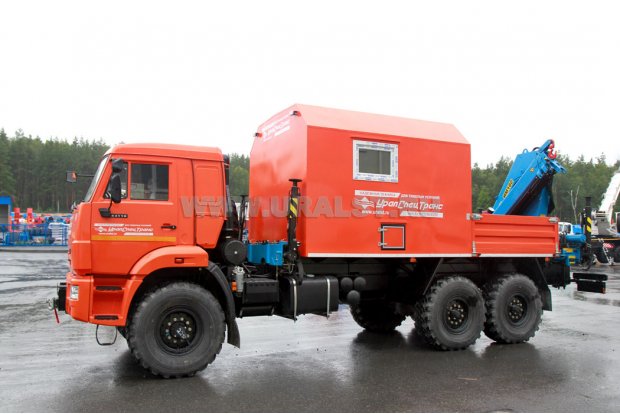 ПАРМ с КМУ ИМ-180 УСТ 5453 Камаз 43118