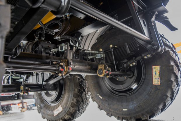 Рессорно-балансирная подвеска полуприцепа