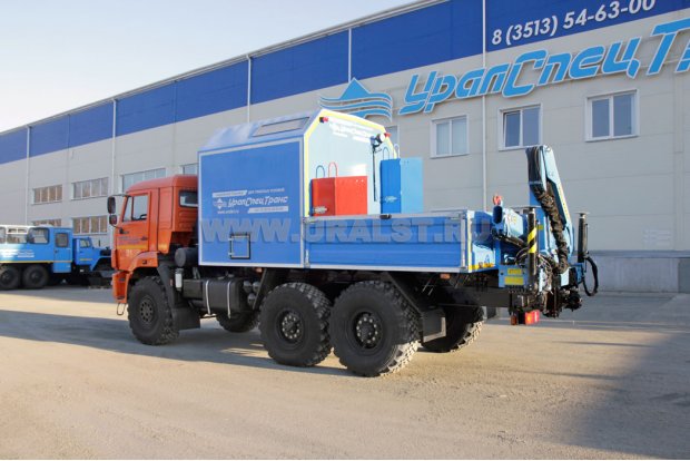 АНРВ с КМУ ИМ-55 УСТ 5453 Камаз 5350-66(D5)