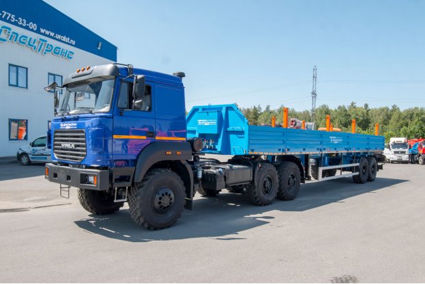 Полуприцеп бортовой ППБ 20Б-21-12К-03 УСТ 9465 ССУ 1500