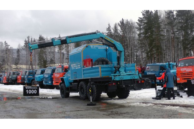АНРВ с КМУ ИМ-55 УСТ 5453 Урал 4320-1151-61