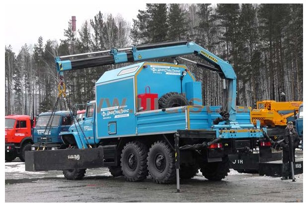 АНРВ с КМУ ИМ-55 УСТ 5453 Урал 4320-1151-73