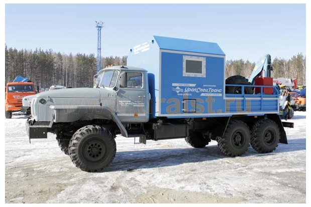 АНРВ с КМУ ИМ-55 УСТ Урал 4320-1951-60