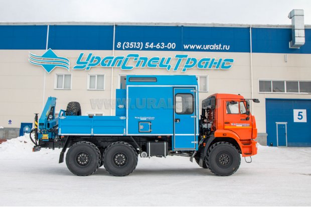 АРОК с КМУ ИМ-55 УСТ Камаз 43118