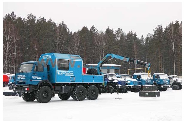 АРОК с КМУ ИМ-77 УСТ Камаз 5350-66(D5)
