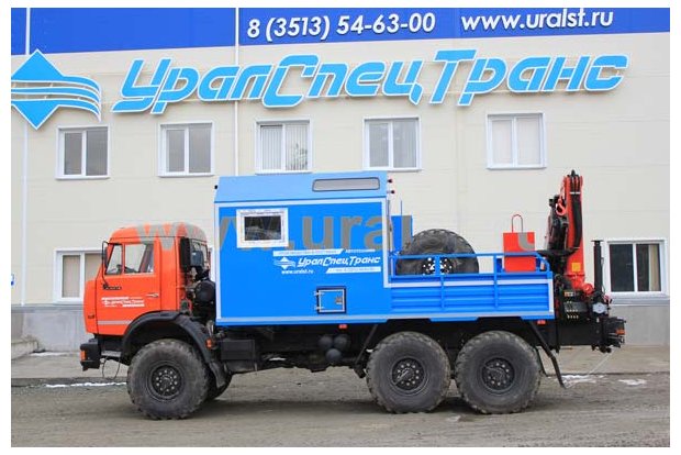 АРОК с КМУ PK-15500А УСТ Камаз 43118