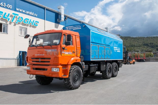 Маслостанция УСТ-5453 на шасси Камаз 43118-46