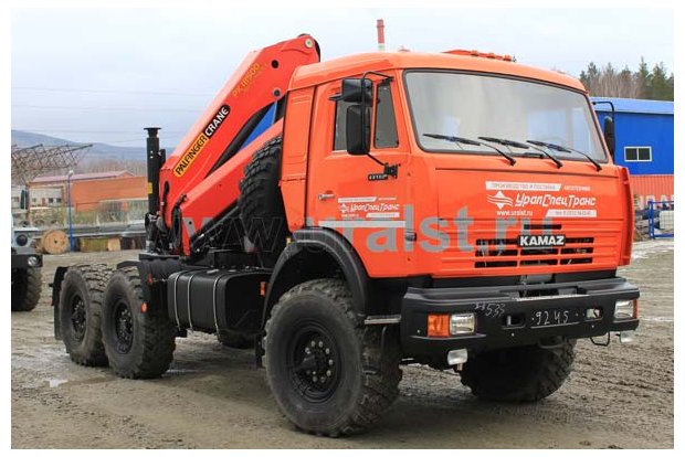 Седельный тягач с КМУ PK-18500А УСТ 5453 Камаз 53504-46 (44108)