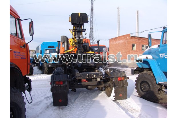 Седельный тягач с ГМ ОМТЛ-97 (ПЛ-97) УСТ 5453 Камаз 53504 (44108)