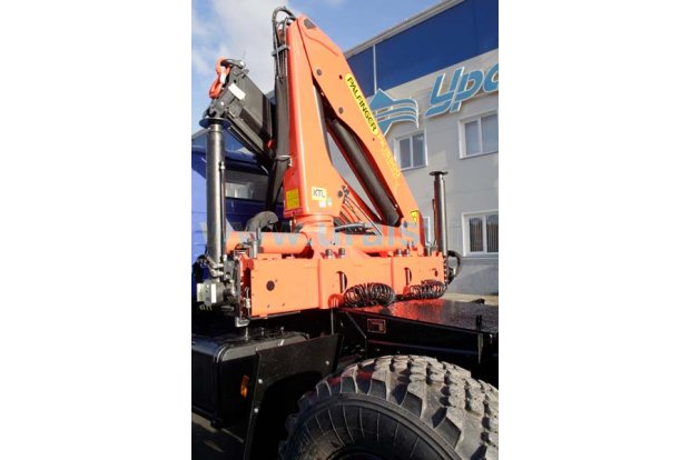 Седельный тягач с КМУ PK-15500А УСТ 5453 Урал 5557-60Е5