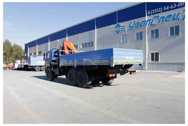 Бортовой с КМУ PK-23500А УСТ 5453 Камаз 43118