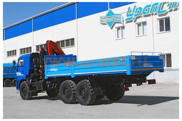Бортовой с КМУ PK-23500А УСТ 5453 Камаз 43118 (Cummins)
