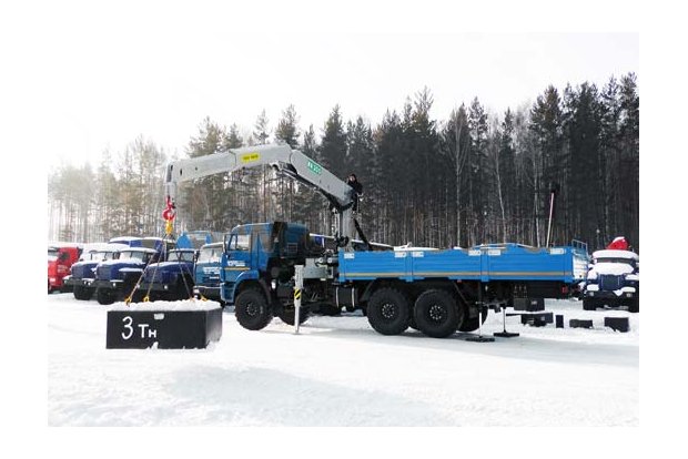 Бортовой автомобиль с КМУ ИФ-300С