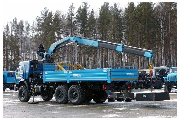 Бортовой с КМУ ИМ-150 УСТ 54531 Камаз 43118-1098-10