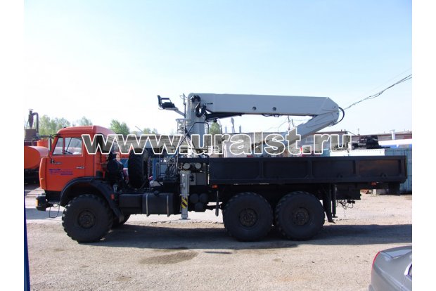 Бортовой с КМУ ИФ-300С Камаз 43118