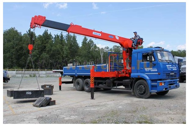 Бортовой с КМУ KS-2056 УСТ 54531 Камаз 65117