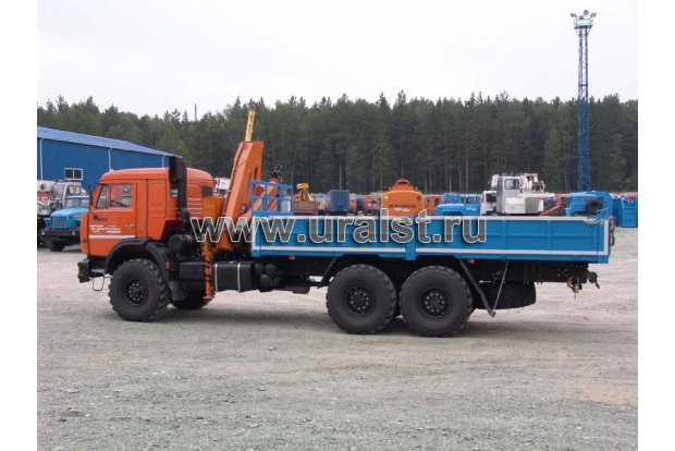 Бортовой с КМУ-130 УСТ 54531Камаз 43118-50