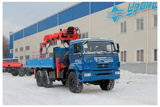 БКМ с Kanglim KS2056 УСТ 5453 Камаз 43118