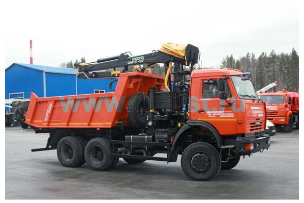 Самосвал с ОМТЛ-97 УСТ 54531 Камаз 65111-50