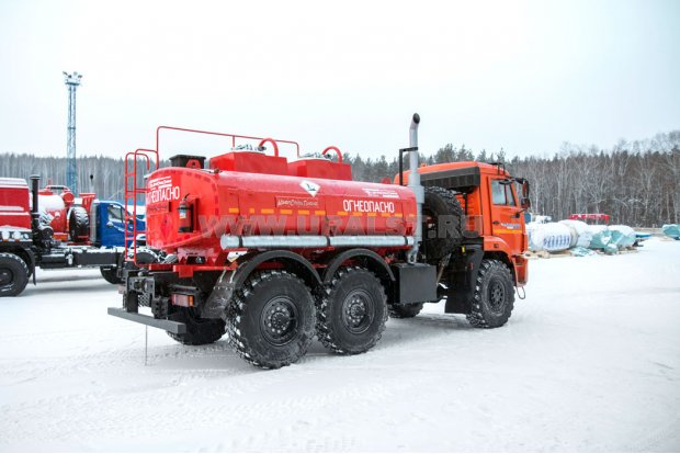 Автотопливозаправщик АТЗ-8-2Б УСТ 5453 Камаз 5350-66(D5) доработка под ДОПОГ