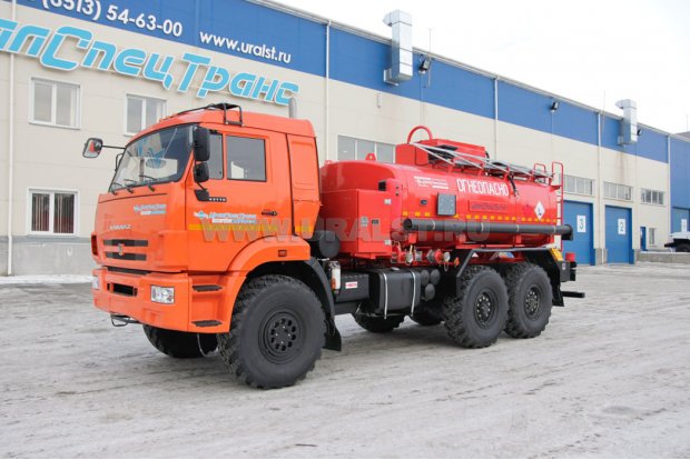 АТЗ-10 УСТ 5453 Камаз 43118-50 сп.м. доработка под ДОПОГ