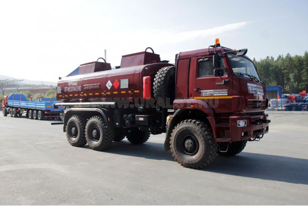 Автотопливозаправщик АТЗ-16-2 УСТ 5453 Камаз 65224-53 доработка под ДОПОГ