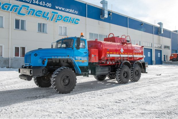 Автотопливозаправщик АТЗ-11Б УСТ 5453 Урал 4320-1951-72 доработка под ДОПОГ