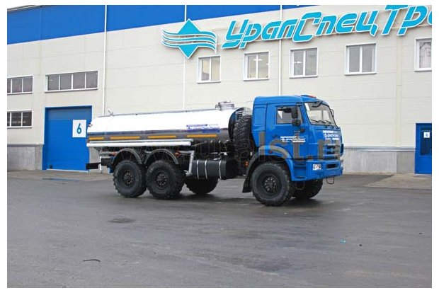 АЦПТ-9,5П с насосом, обогрев насоса выхлопными газами, Камаз 43118, сп.м.