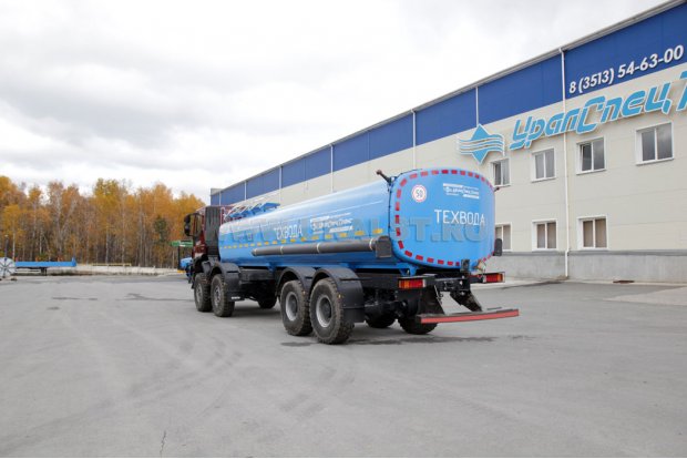 Автоцистерна для технической воды АЦВ-17 УСТ-5453 на шасси IVECO-AMT 733950