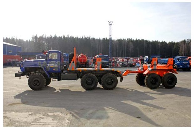 ТПВ УСТ 5453 + роспуск УСТ 9465 Урал 55571