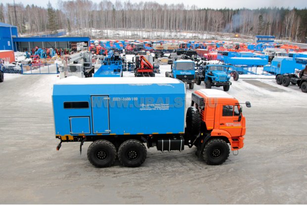 ППУА 1600/100 УСТ 5453 Камаз 43118 со сп.м. 2,3ПТ