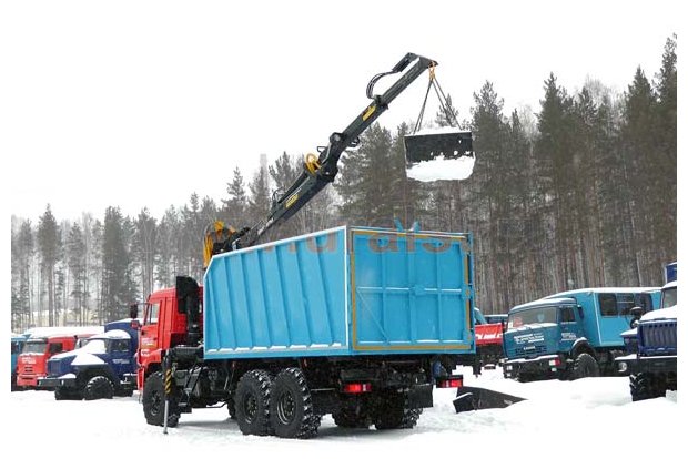 Металловоз с ОМТ-97М Камаз 43118-RR