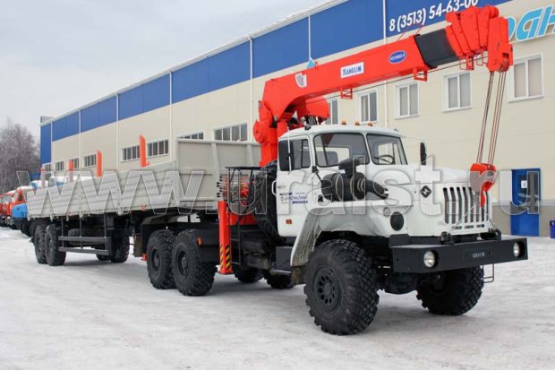 Полуприцеп бортовой 9334-20-10 с раздвижными кониками
