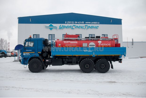 Бортовой контейнеровоз Камаз 43118RR c КЦ-11