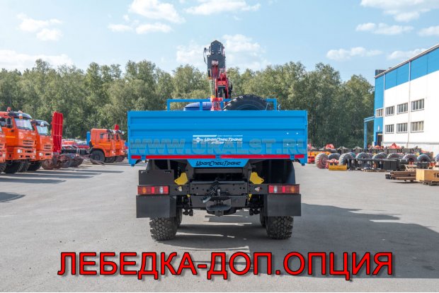 Задняя лебедка - доп. опция