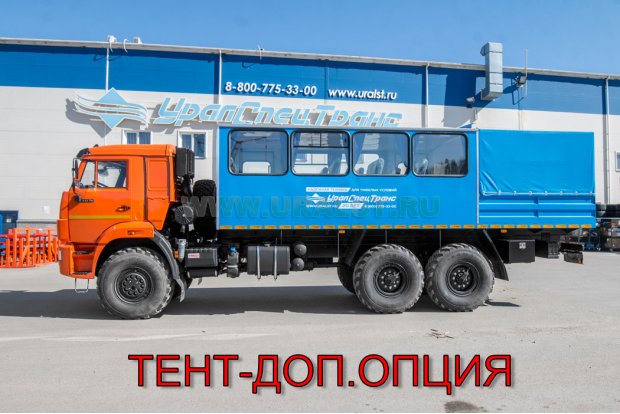 ГПА УСТ 54535 (16+2) откр. Камаз 43118-50