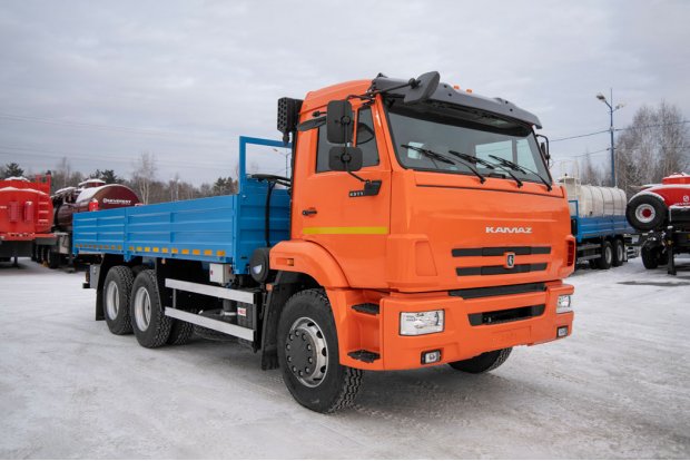 Контейнеровоз бортовой на шасси Камаз 65115 