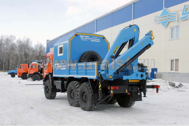 ГПА 6+2 откр. с КМУ ИМ-150 УСТ 5453 Камаз 43118-50