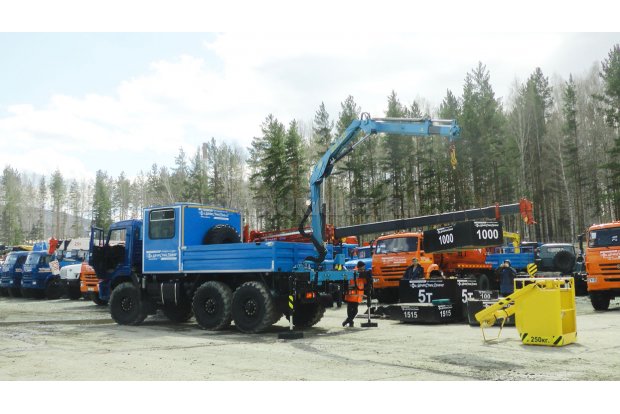 Камаз ГПА 5350-42 с КМУ ИМ-55