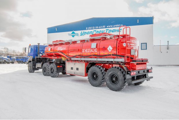 Полуприцеп цистерна ППЦ 22-21-2НУ УСТ 9465 рамная, насос, УВТ