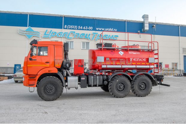 Автотопливозаправщик АТЗ-9-2Б УСТ 5453 Камаз 43118-50 сп.м