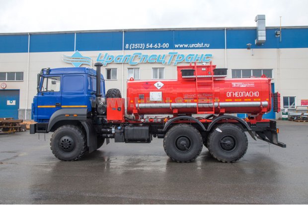 Автотопливозаправщик АТЗ-11Б УСТ 5453 Урал 5557-4551-80 сп.м. доработка под ДОПОГ