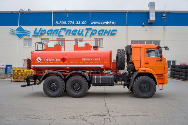АТЗ-11-2Б УСТ 5453 Камаз 43118 сп.м. доработка под ДОПОГ, УВЭОС