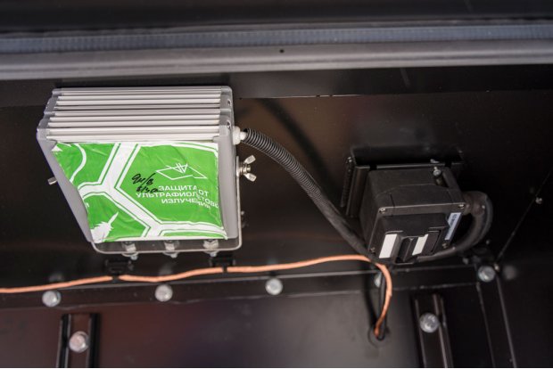 Освещение ящика