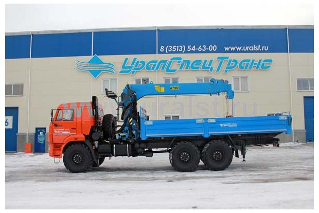 Автомобиль бортовой Камаз 43118-24 с КМУ ИТ-180