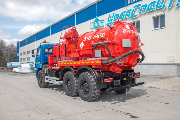 Автоцистерна АКНС-10 на шасси Камаз 43118-3027-46