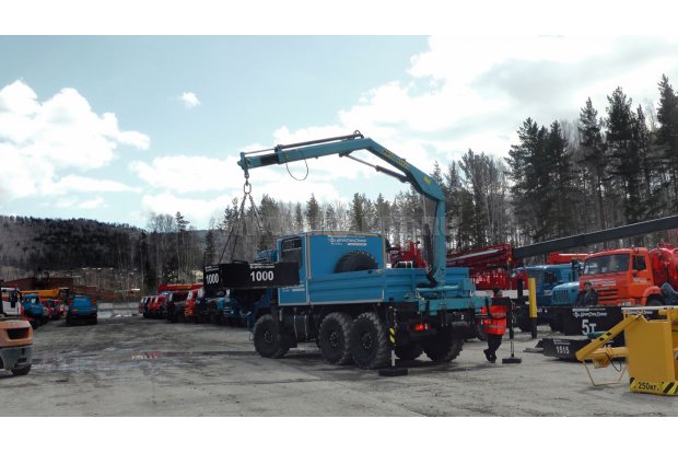 Камаз ГПА 5350-42 с КМУ ИМ-55