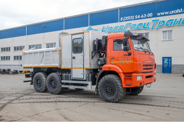 САМОСВАЛ АС 10-8 ГПА УСТ 54535В КАМАЗ 43118-50