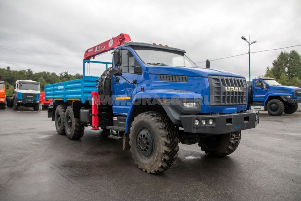 Бортовой с КМУ UNIC UR-V504 УСТ 5453 Урал NEXT 4320-72Е5Г38