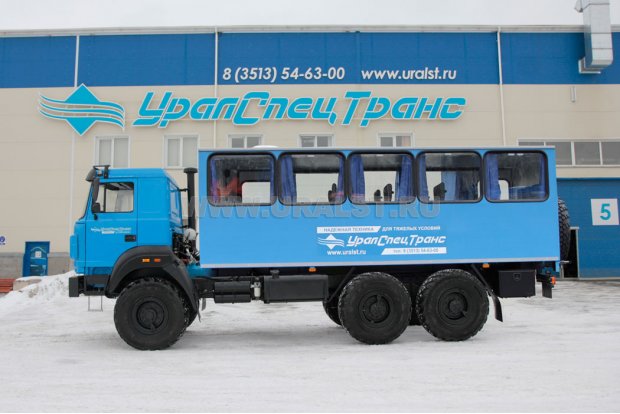 Автобус вахтовый 22+1 базовая УСТ 5453 Урал 4320-4151-81